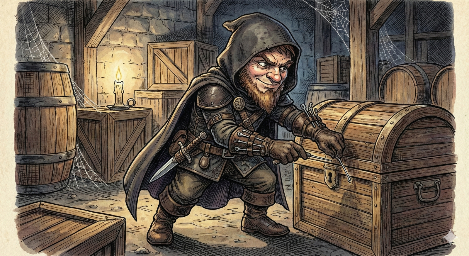 Três Itens Mágicos Poderosos que Todo Ladino de D&D 5E Deseja