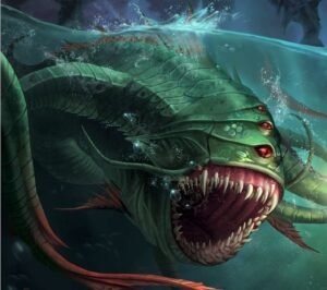 🏴‍☠️ Buscando um vilão memorável para sua campanha de D&D 5E com tema pirata? Esqueça o Kraken por um momento. Que tal um terror ancestral com poderes psiónicos que pode transformar sua aventura em um pesadelo lovecraftiano?