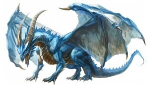 Dragão Azul ancião D&D 5E Rotina de Mestre Guia Completo
