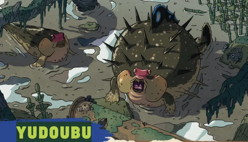 Yudoubu em Wilderfeast: O Baiacu Blindado Que Atordoa e Envenena