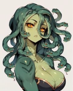 Medusa em D&D 5e: Guia Completo do Olhar Que Transforma em Pedra