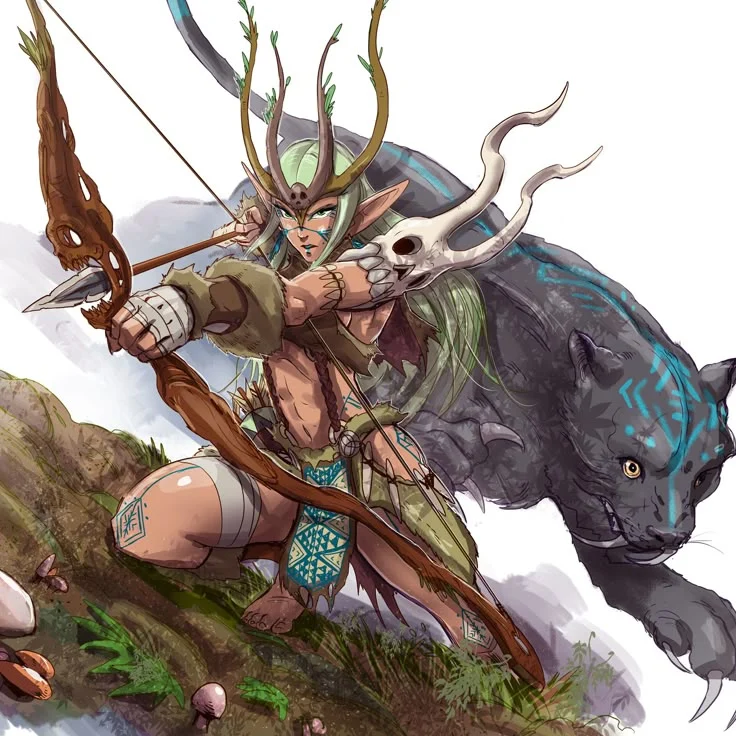 Hunter ilustração Ricardo mango