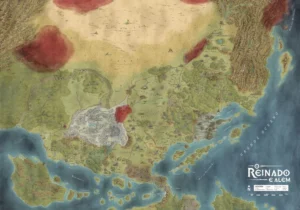 Mapa de Arton pré Coração de Rubi - T20