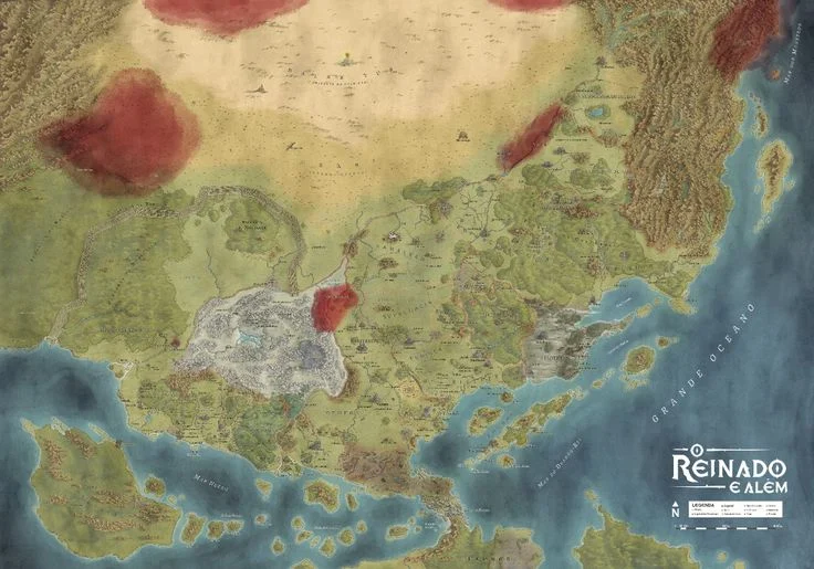 Mapa de Arton pré Coração de Rubi - T20